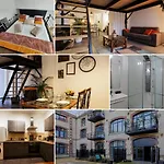 Manhattan Loft - Centre - 5 Mn A Pied Gare - Parking Prive - Patio 아파트