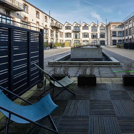 Manhattan Loft - Centre - 5 Mn A Pied Gare - Parking Prive - Patio Apartamento *
