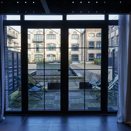 Apartamento Manhattan Loft - Centre - 5 Mn A Pied Gare - Parking Prive - Patio Troyes