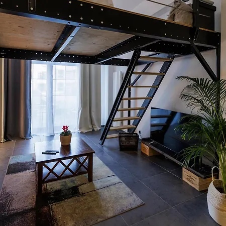 Apartamento Manhattan Loft - Centre - 5 Mn A Pied Gare - Parking Prive - Patio