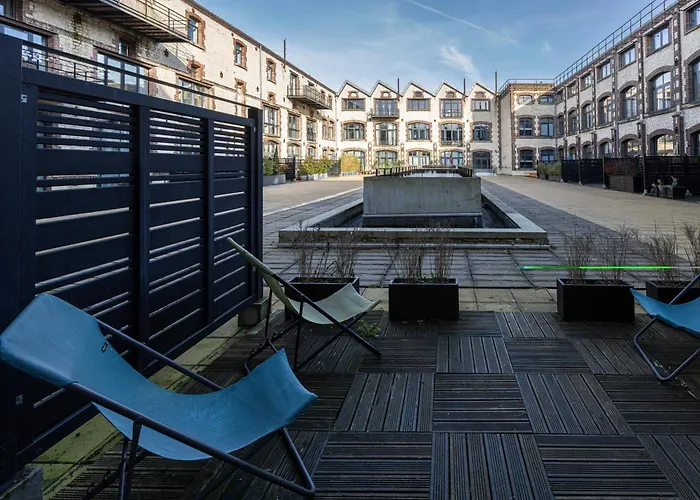 Manhattan Loft - Centre - 5 Mn A Pied Gare - Parking Prive - Patio Apartment *