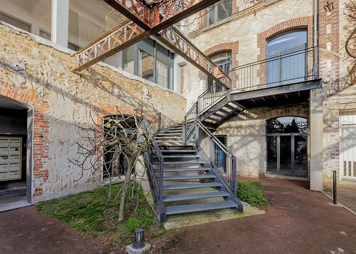 Apartment Manhattan Loft - Centre - 5 Mn A Pied Gare - Parking Prive - Patio *