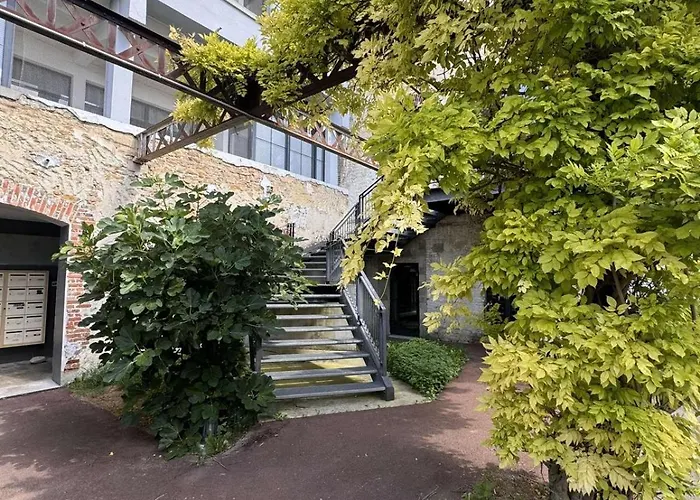 Apartment Manhattan Loft - Centre - 5 Mn A Pied Gare - Parking Prive - Patio