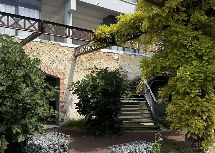 Apartment Manhattan Loft - Centre - 5 Mn A Pied Gare - Parking Prive - Patio Troyes