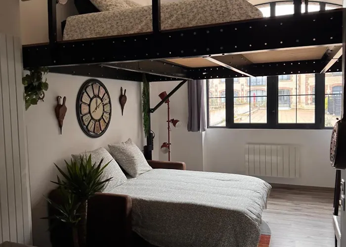 Apartment Manhattan Loft - Centre - 5 Mn A Pied Gare - Parking Prive - Patio *